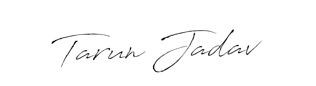 The best way (Antro_Vectra) to make a short signature is to pick only two or three words in your name. The name Tarun Jadav include a total of six letters. For converting this name. Tarun Jadav signature style 6 images and pictures png