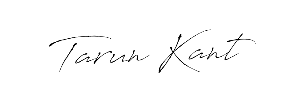 Design your own signature with our free online signature maker. With this signature software, you can create a handwritten (Antro_Vectra) signature for name Tarun Kant. Tarun Kant signature style 6 images and pictures png