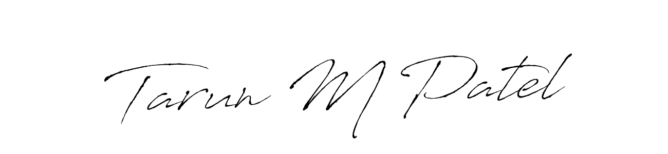 Similarly Antro_Vectra is the best handwritten signature design. Signature creator online .You can use it as an online autograph creator for name Tarun M Patel. Tarun M Patel signature style 6 images and pictures png
