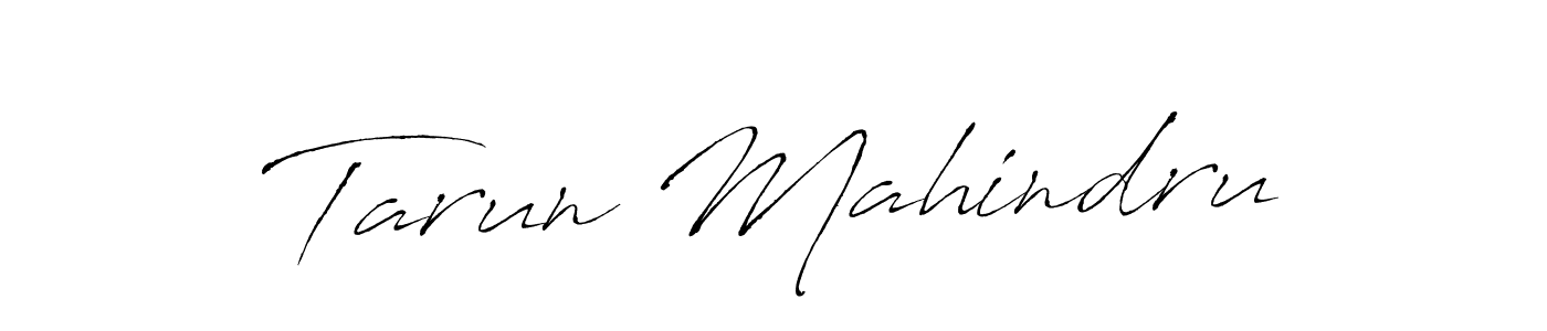 Similarly Antro_Vectra is the best handwritten signature design. Signature creator online .You can use it as an online autograph creator for name Tarun Mahindru. Tarun Mahindru signature style 6 images and pictures png
