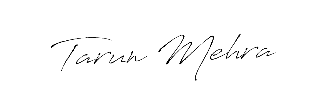 Also we have Tarun Mehra name is the best signature style. Create professional handwritten signature collection using Antro_Vectra autograph style. Tarun Mehra signature style 6 images and pictures png