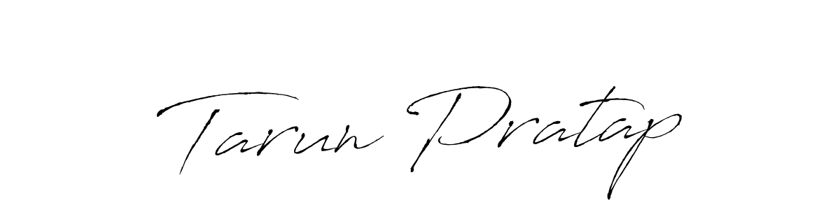 Antro_Vectra is a professional signature style that is perfect for those who want to add a touch of class to their signature. It is also a great choice for those who want to make their signature more unique. Get Tarun Pratap name to fancy signature for free. Tarun Pratap signature style 6 images and pictures png