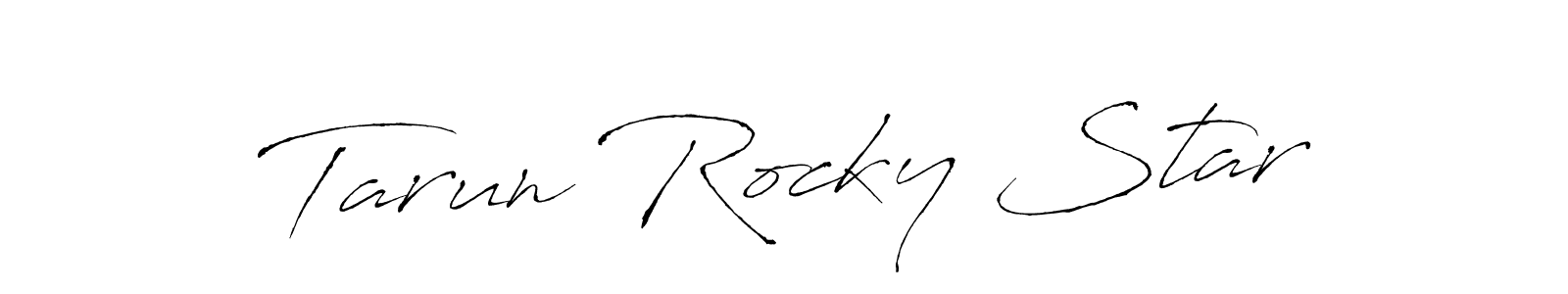 This is the best signature style for the Tarun Rocky Star name. Also you like these signature font (Antro_Vectra). Mix name signature. Tarun Rocky Star signature style 6 images and pictures png