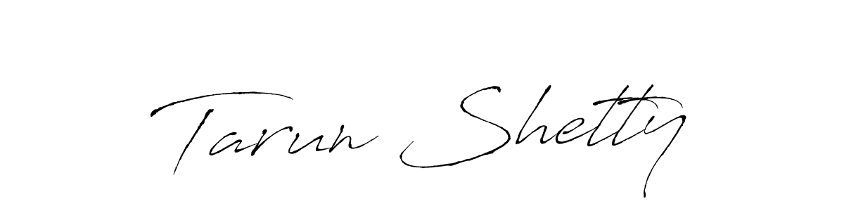 How to make Tarun Shetty signature? Antro_Vectra is a professional autograph style. Create handwritten signature for Tarun Shetty name. Tarun Shetty signature style 6 images and pictures png