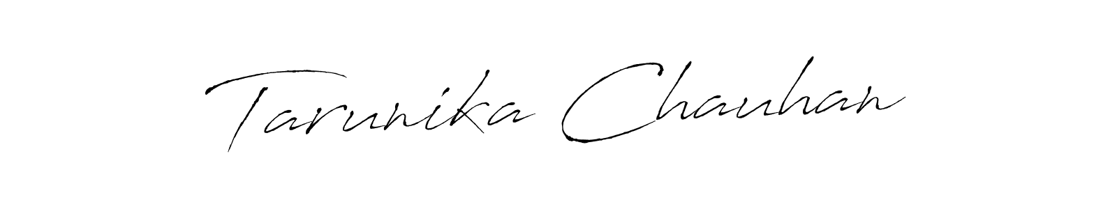 It looks lik you need a new signature style for name Tarunika Chauhan. Design unique handwritten (Antro_Vectra) signature with our free signature maker in just a few clicks. Tarunika Chauhan signature style 6 images and pictures png