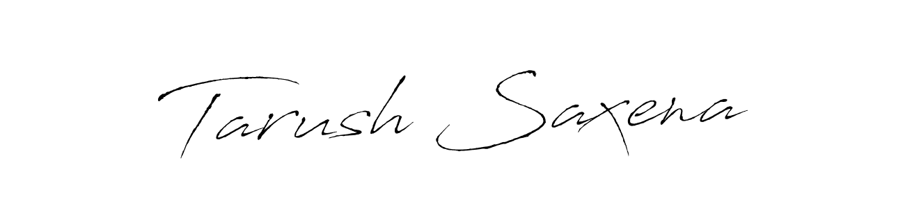 Antro_Vectra is a professional signature style that is perfect for those who want to add a touch of class to their signature. It is also a great choice for those who want to make their signature more unique. Get Tarush Saxena name to fancy signature for free. Tarush Saxena signature style 6 images and pictures png