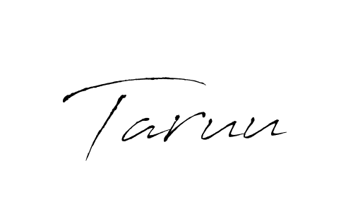 The best way (Antro_Vectra) to make a short signature is to pick only two or three words in your name. The name Taruu include a total of six letters. For converting this name. Taruu signature style 6 images and pictures png