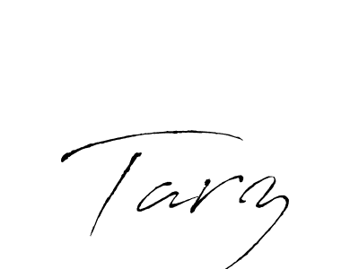 Make a beautiful signature design for name Tarz. With this signature (Antro_Vectra) style, you can create a handwritten signature for free. Tarz signature style 6 images and pictures png