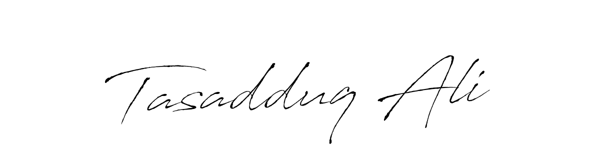 Use a signature maker to create a handwritten signature online. With this signature software, you can design (Antro_Vectra) your own signature for name Tasadduq Ali. Tasadduq Ali signature style 6 images and pictures png