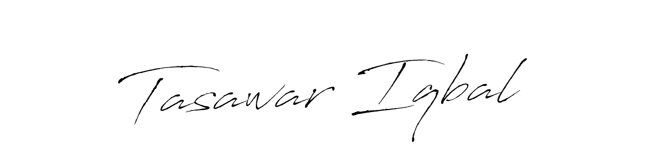 How to make Tasawar Iqbal signature? Antro_Vectra is a professional autograph style. Create handwritten signature for Tasawar Iqbal name. Tasawar Iqbal signature style 6 images and pictures png