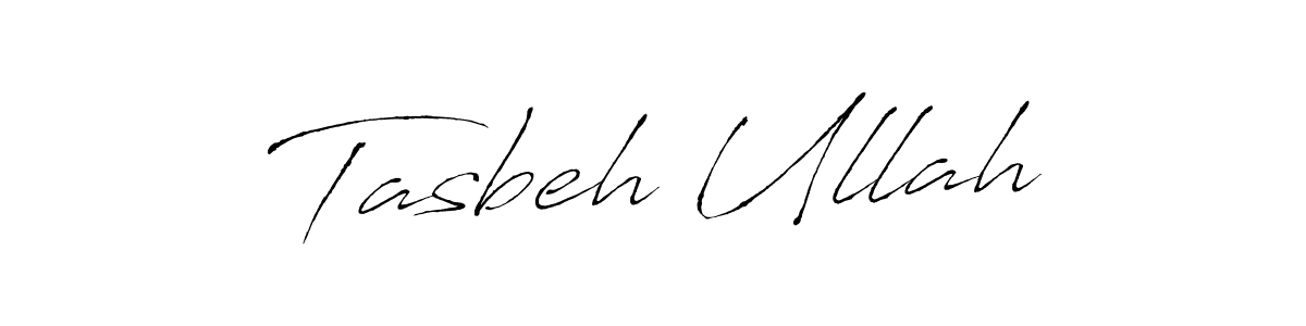 Similarly Antro_Vectra is the best handwritten signature design. Signature creator online .You can use it as an online autograph creator for name Tasbeh Ullah. Tasbeh Ullah signature style 6 images and pictures png