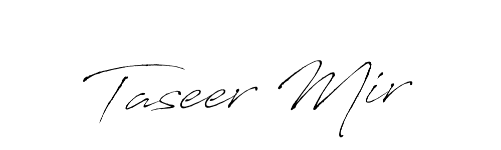 Use a signature maker to create a handwritten signature online. With this signature software, you can design (Antro_Vectra) your own signature for name Taseer Mir. Taseer Mir signature style 6 images and pictures png