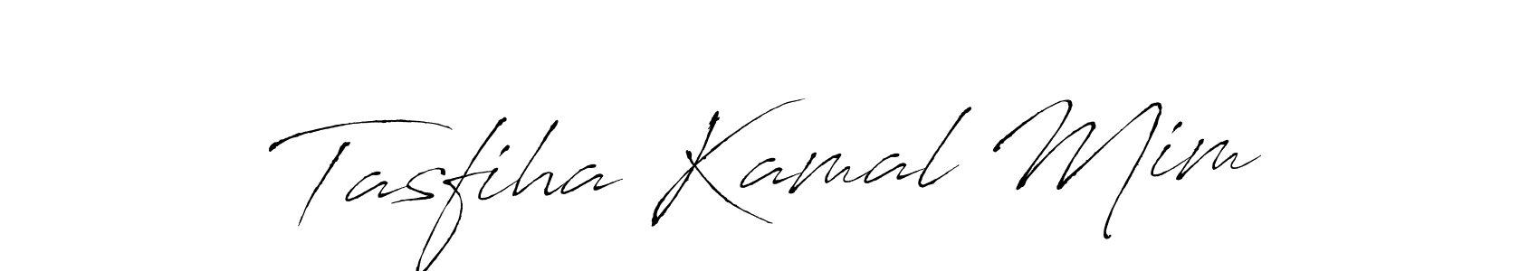 Tasfiha Kamal Mim stylish signature style. Best Handwritten Sign (Antro_Vectra) for my name. Handwritten Signature Collection Ideas for my name Tasfiha Kamal Mim. Tasfiha Kamal Mim signature style 6 images and pictures png