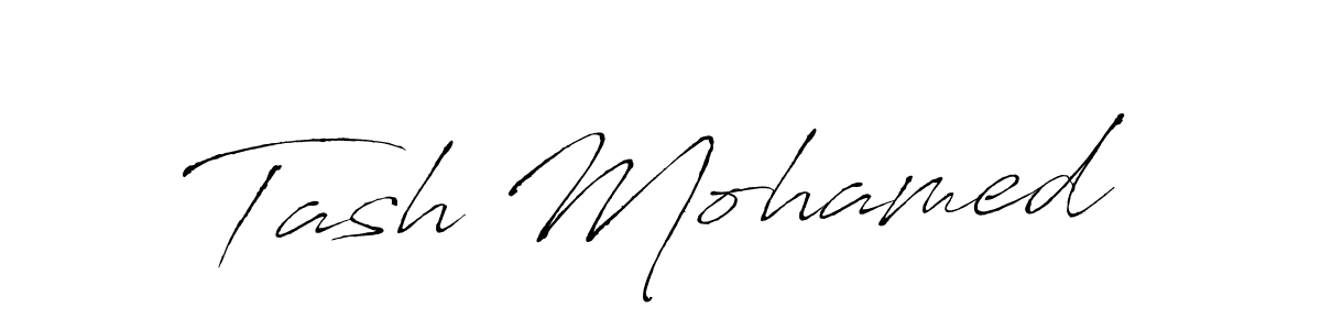 How to make Tash Mohamed signature? Antro_Vectra is a professional autograph style. Create handwritten signature for Tash Mohamed name. Tash Mohamed signature style 6 images and pictures png