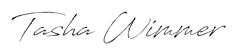 Create a beautiful signature design for name Tasha Wimmer. With this signature (Antro_Vectra) fonts, you can make a handwritten signature for free. Tasha Wimmer signature style 6 images and pictures png