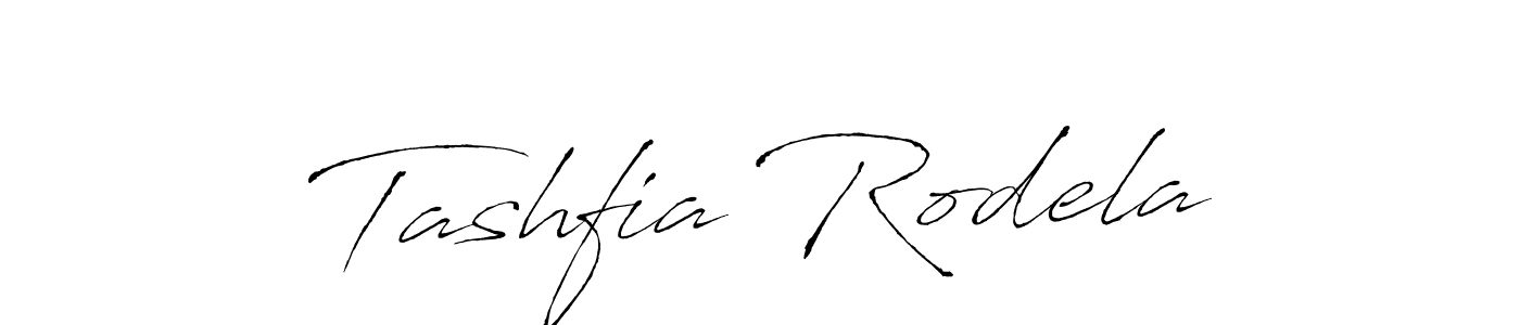 Make a short Tashfia Rodela signature style. Manage your documents anywhere anytime using Antro_Vectra. Create and add eSignatures, submit forms, share and send files easily. Tashfia Rodela signature style 6 images and pictures png