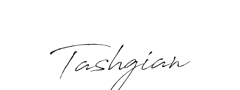 Create a beautiful signature design for name Tashgian. With this signature (Antro_Vectra) fonts, you can make a handwritten signature for free. Tashgian signature style 6 images and pictures png