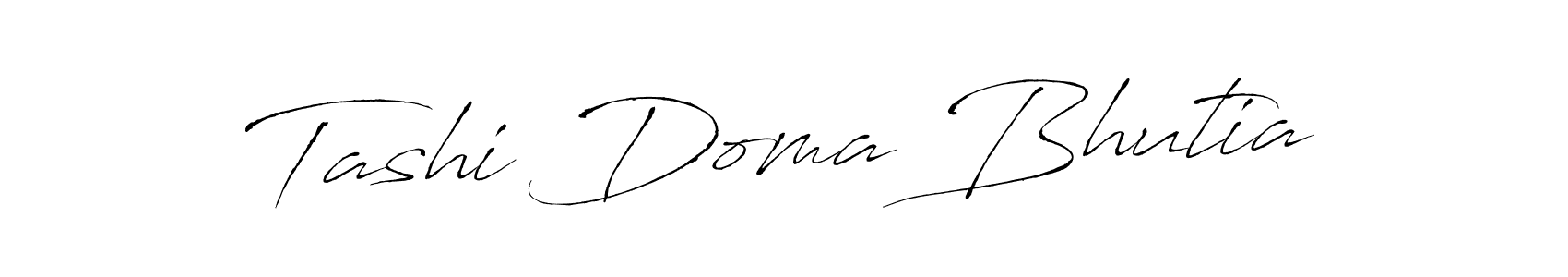 Antro_Vectra is a professional signature style that is perfect for those who want to add a touch of class to their signature. It is also a great choice for those who want to make their signature more unique. Get Tashi Doma Bhutia name to fancy signature for free. Tashi Doma Bhutia signature style 6 images and pictures png