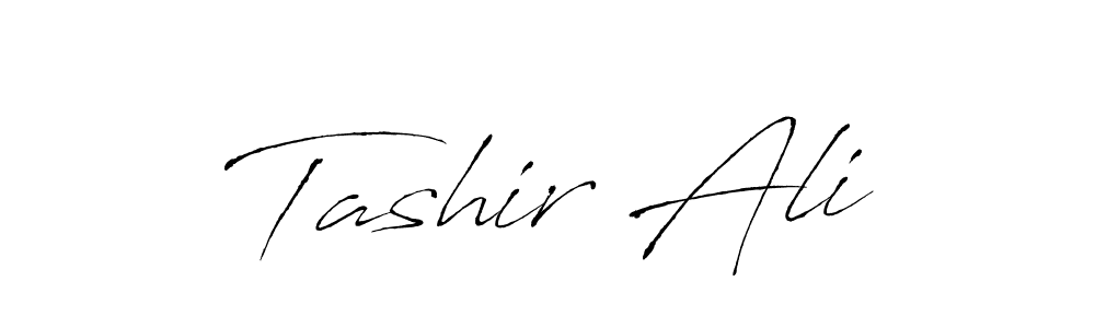 Design your own signature with our free online signature maker. With this signature software, you can create a handwritten (Antro_Vectra) signature for name Tashir Ali. Tashir Ali signature style 6 images and pictures png
