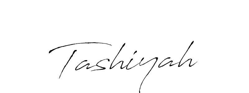 Make a beautiful signature design for name Tashiyah. With this signature (Antro_Vectra) style, you can create a handwritten signature for free. Tashiyah signature style 6 images and pictures png