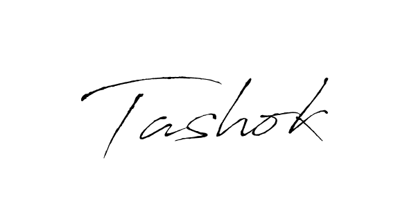 Design your own signature with our free online signature maker. With this signature software, you can create a handwritten (Antro_Vectra) signature for name Tashok. Tashok signature style 6 images and pictures png