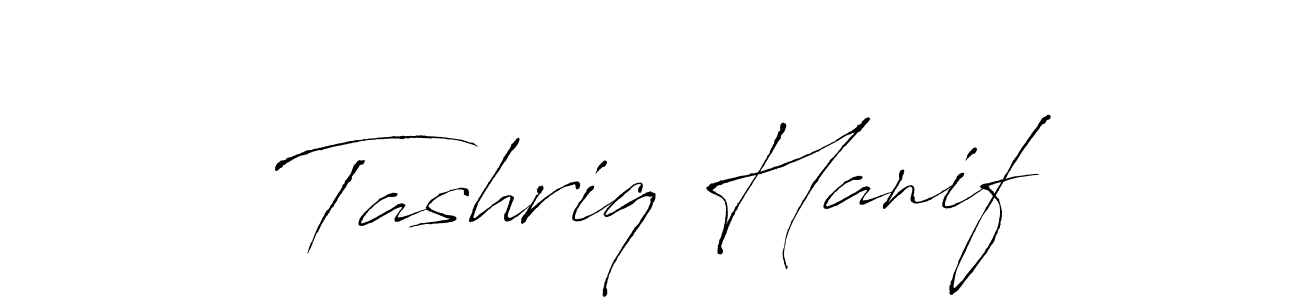 Antro_Vectra is a professional signature style that is perfect for those who want to add a touch of class to their signature. It is also a great choice for those who want to make their signature more unique. Get Tashriq Hanif name to fancy signature for free. Tashriq Hanif signature style 6 images and pictures png