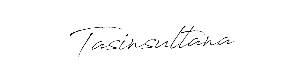 Design your own signature with our free online signature maker. With this signature software, you can create a handwritten (Antro_Vectra) signature for name Tasinsultana. Tasinsultana signature style 6 images and pictures png