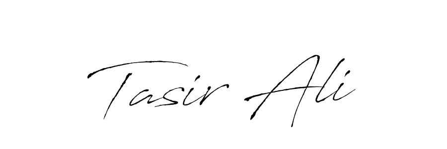 Design your own signature with our free online signature maker. With this signature software, you can create a handwritten (Antro_Vectra) signature for name Tasir Ali. Tasir Ali signature style 6 images and pictures png