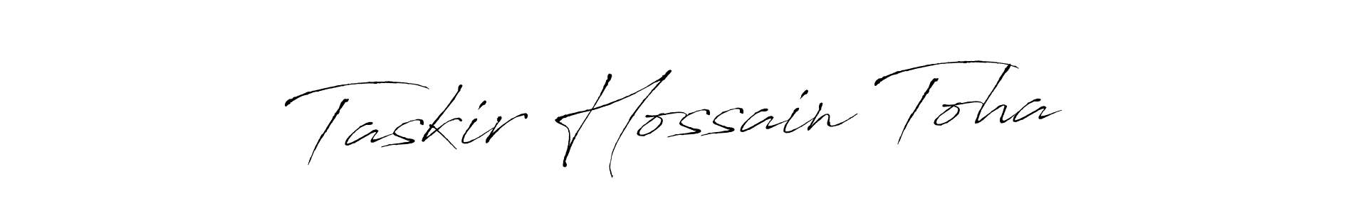 Here are the top 10 professional signature styles for the name Taskir Hossain Toha. These are the best autograph styles you can use for your name. Taskir Hossain Toha signature style 6 images and pictures png