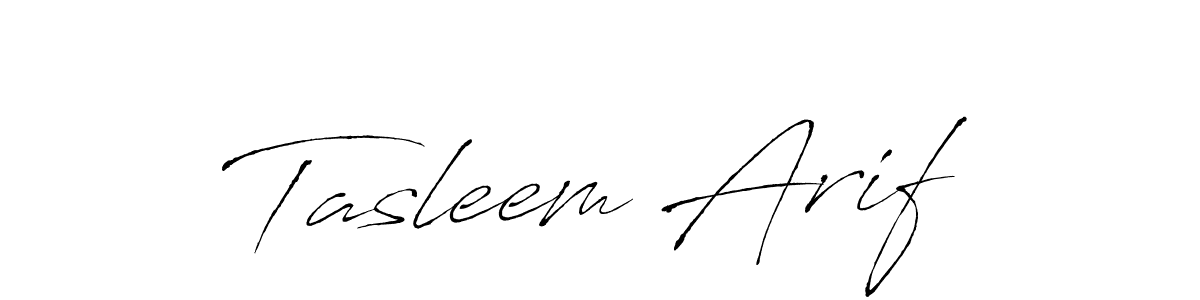 Also You can easily find your signature by using the search form. We will create Tasleem Arif name handwritten signature images for you free of cost using Antro_Vectra sign style. Tasleem Arif signature style 6 images and pictures png