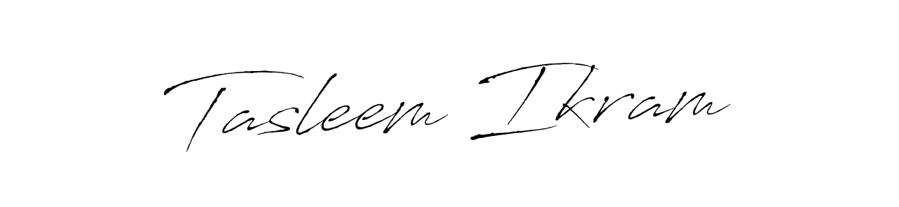 Similarly Antro_Vectra is the best handwritten signature design. Signature creator online .You can use it as an online autograph creator for name Tasleem Ikram. Tasleem Ikram signature style 6 images and pictures png