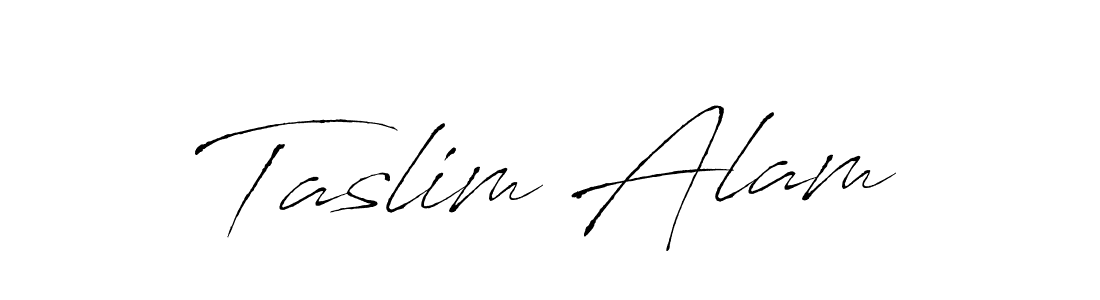 Make a short Taslim Alam signature style. Manage your documents anywhere anytime using Antro_Vectra. Create and add eSignatures, submit forms, share and send files easily. Taslim Alam signature style 6 images and pictures png