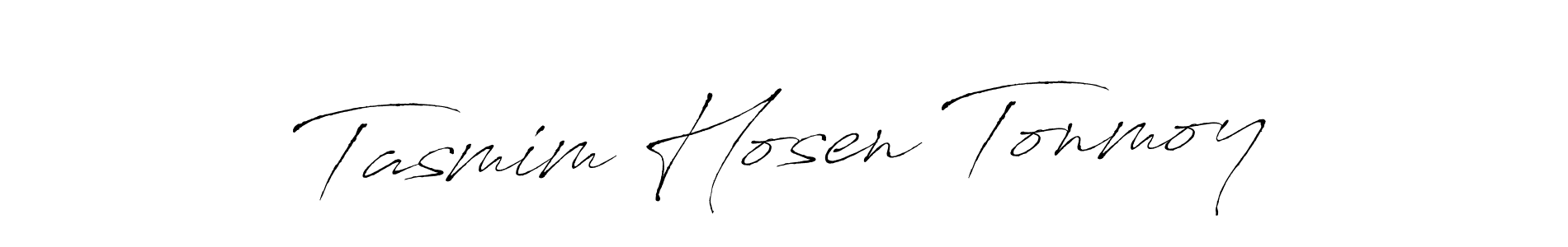 Design your own signature with our free online signature maker. With this signature software, you can create a handwritten (Antro_Vectra) signature for name Tasmim Hosen Tonmoy. Tasmim Hosen Tonmoy signature style 6 images and pictures png