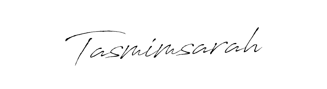 Design your own signature with our free online signature maker. With this signature software, you can create a handwritten (Antro_Vectra) signature for name Tasmimsarah. Tasmimsarah signature style 6 images and pictures png