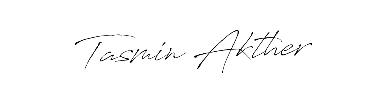 Make a beautiful signature design for name Tasmin Akther. Use this online signature maker to create a handwritten signature for free. Tasmin Akther signature style 6 images and pictures png