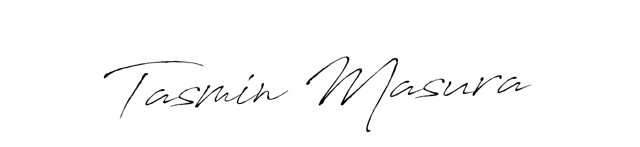 Tasmin Masura stylish signature style. Best Handwritten Sign (Antro_Vectra) for my name. Handwritten Signature Collection Ideas for my name Tasmin Masura. Tasmin Masura signature style 6 images and pictures png