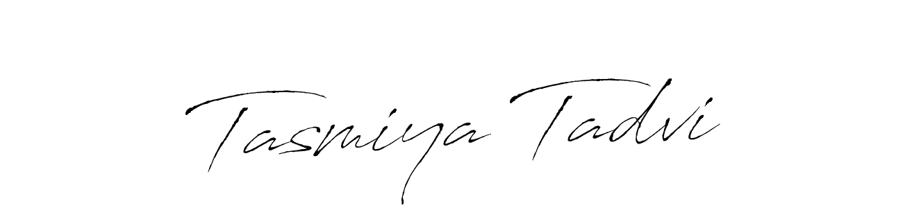 Once you've used our free online signature maker to create your best signature Antro_Vectra style, it's time to enjoy all of the benefits that Tasmiya Tadvi name signing documents. Tasmiya Tadvi signature style 6 images and pictures png