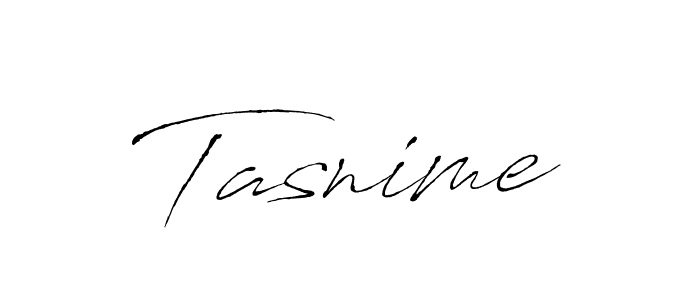 Tasnime stylish signature style. Best Handwritten Sign (Antro_Vectra) for my name. Handwritten Signature Collection Ideas for my name Tasnime. Tasnime signature style 6 images and pictures png
