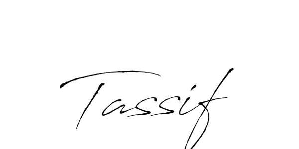 Tassif stylish signature style. Best Handwritten Sign (Antro_Vectra) for my name. Handwritten Signature Collection Ideas for my name Tassif. Tassif signature style 6 images and pictures png