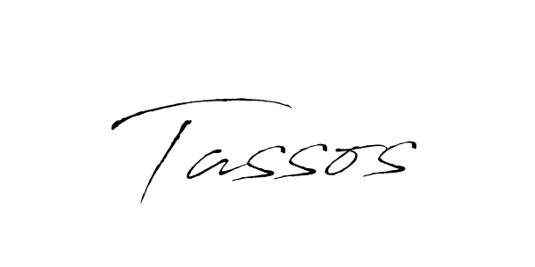 How to make Tassos signature? Antro_Vectra is a professional autograph style. Create handwritten signature for Tassos name. Tassos signature style 6 images and pictures png