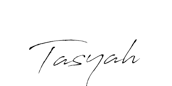 Create a beautiful signature design for name Tasyah. With this signature (Antro_Vectra) fonts, you can make a handwritten signature for free. Tasyah signature style 6 images and pictures png