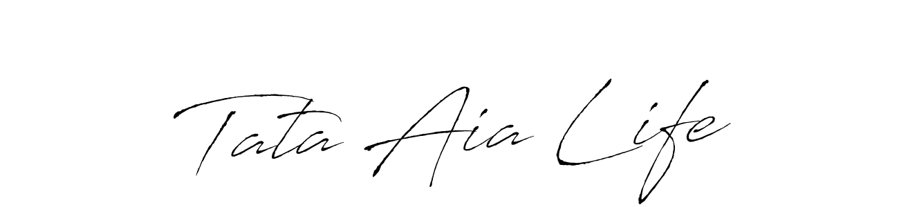 Also You can easily find your signature by using the search form. We will create Tata Aia Life name handwritten signature images for you free of cost using Antro_Vectra sign style. Tata Aia Life signature style 6 images and pictures png