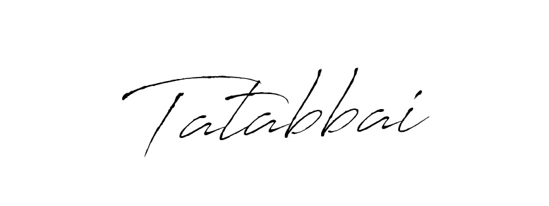 Once you've used our free online signature maker to create your best signature Antro_Vectra style, it's time to enjoy all of the benefits that Tatabbai name signing documents. Tatabbai signature style 6 images and pictures png