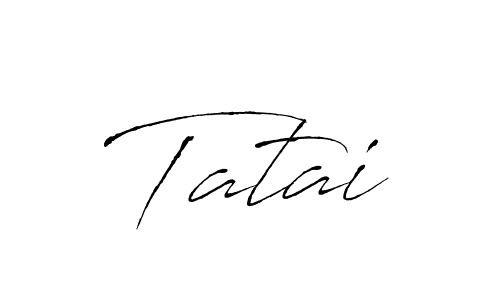 Antro_Vectra is a professional signature style that is perfect for those who want to add a touch of class to their signature. It is also a great choice for those who want to make their signature more unique. Get Tatai name to fancy signature for free. Tatai signature style 6 images and pictures png