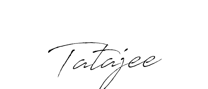 Similarly Antro_Vectra is the best handwritten signature design. Signature creator online .You can use it as an online autograph creator for name Tatajee. Tatajee signature style 6 images and pictures png