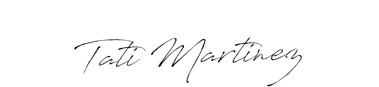 Make a beautiful signature design for name Tati Martinez. Use this online signature maker to create a handwritten signature for free. Tati Martinez signature style 6 images and pictures png