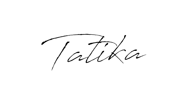 Also we have Tatika name is the best signature style. Create professional handwritten signature collection using Antro_Vectra autograph style. Tatika signature style 6 images and pictures png