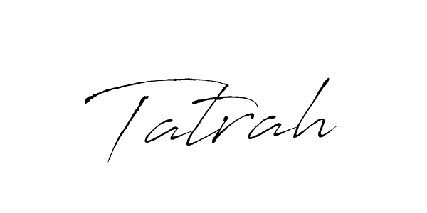 Make a beautiful signature design for name Tatrah. Use this online signature maker to create a handwritten signature for free. Tatrah signature style 6 images and pictures png