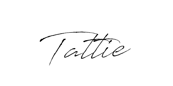 How to make Tattie signature? Antro_Vectra is a professional autograph style. Create handwritten signature for Tattie name. Tattie signature style 6 images and pictures png