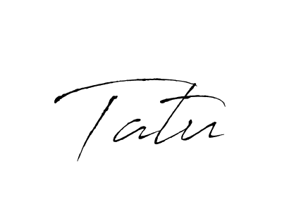 Make a beautiful signature design for name Tatu. Use this online signature maker to create a handwritten signature for free. Tatu signature style 6 images and pictures png